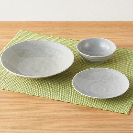 日本制超轻量餐具 银灰釉 饭碗/小碗/大碗/超小盘/小盘/大盘/深盘/超大盘/汤杯/大汤杯/小碟/小杯/勺子 商品图0