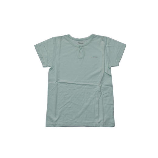 丽婴房-内衣类（夏）A7N 素色提花一粒袖短袖套装 商品图3