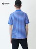 波顿夏季男士拼色翻领条纹短袖polo衫商务休闲t恤衬衣MT863220 商品缩略图1