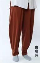 家居收脚裤免绑腿裤中国风晨练阔腿裤（不加绒） 商品图4