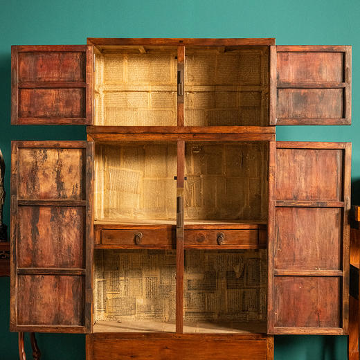 清早期 黄花梨顶箱柜 商品图3