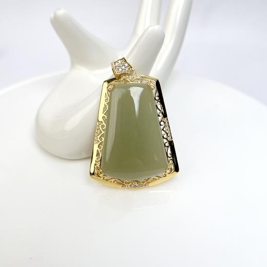 s925和田玉吊坠 商品图0