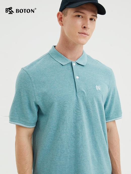 波顿保罗polo衫男短袖纯色高端美式休闲翻领t恤夏季上衣潮牌百搭MT898222 商品图2