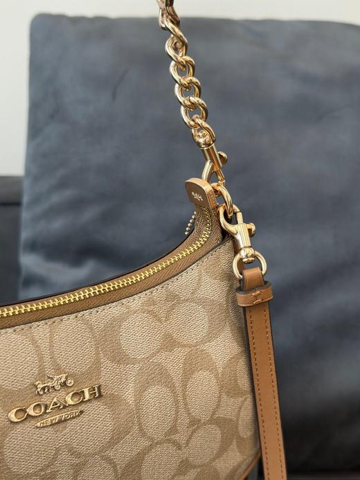 蔻家女包2024新款teri奶茶半月包单肩斜挎手提包腋下包 商品图6