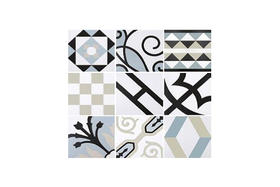 CHA-BEDE04 200*200mm 哑面花砖