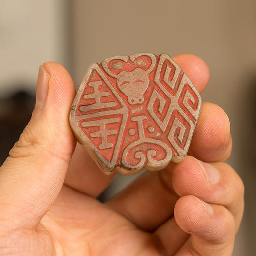 清 玉雕六角印章 商品图3