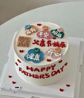 祝福语蛋糕3（字都可以改，备注就行）