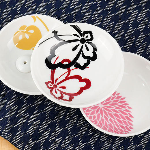 【礼想心动】NipponKodo 日本香堂 陶制香皿&香插套装蝶纹 80g 商品图1