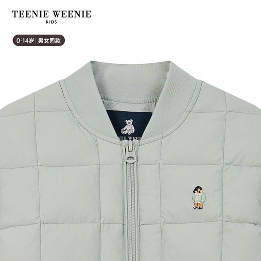 TeenieWeenie Kids小熊童装冬季男女童宝纯色刺绣羽绒服TKJD248C72H 商品图11