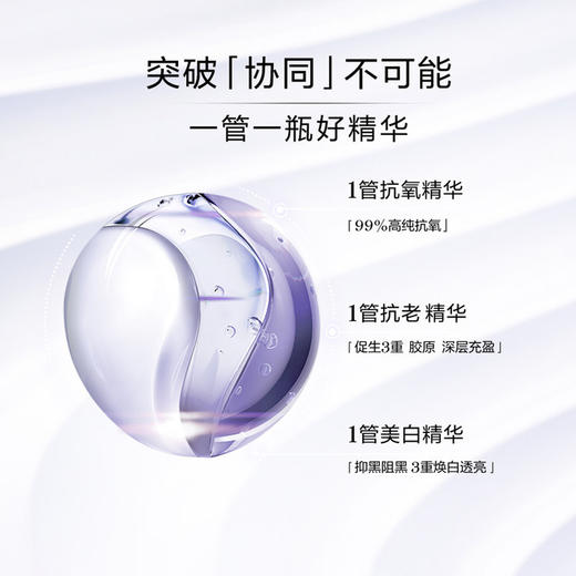 【大牌清仓 三件组合 秒杀价998元 】lancome兰蔻塑颜三件套三管精华50ml+紫水400ml+塑颜百肽面霜50ml【CDF】26年6月 介意勿拍 商品图4
