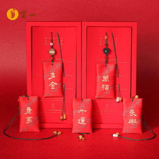 五福丝绣香囊 商品图3