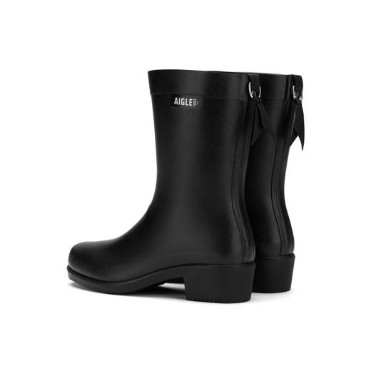 艾高 Myrica中帮胶靴女  NB671-F 黑色.【鞋底有膜，试穿小心】 商品图0