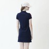 波顿女士春夏季时尚大码印花短袖美式polo针织连衣裙LD217220 商品缩略图2