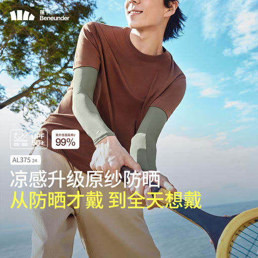 蕉下男士凉感防晒袖套AL375 商品图2