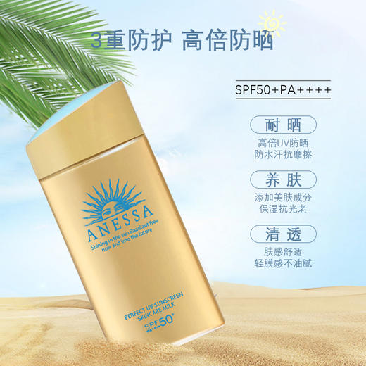 【双节大促价】大牌正品SHISEID/安热沙安耐晒防晒霜60ml-喜出 商品图1