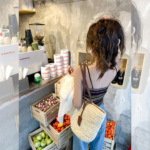 <曾小咸推荐>民族风条纹吊带背心 日常99.99 立减60 秒杀39.99！！ 商品图4