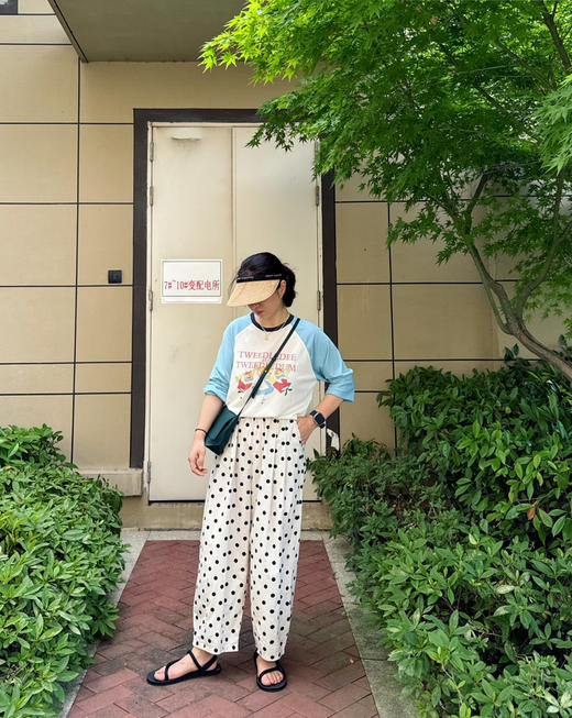 夏季穿搭首选~超薄波点九分BOBO气球裤【包邮+三天无理由tui换】 商品图10