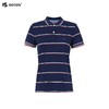 波顿美式彩虹条纹休闲短袖polo衫女夏季纯棉运动百搭t恤上衣LT215220 商品缩略图5