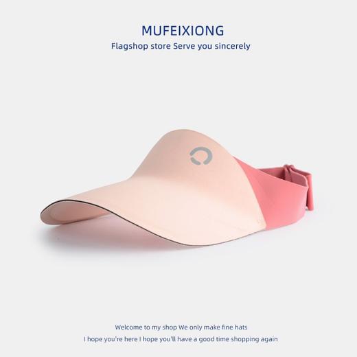 【39/顶】儿童遮阳帽超轻防晒帽防紫外线UPF50+男女童运动宝宝空顶小学生防晒帽子聚 商品图7