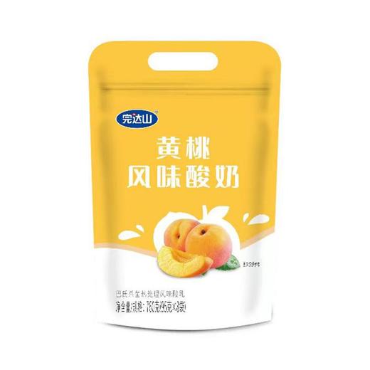 TD完达山95g*8黄桃味巴氏杀菌酸牛奶 商品图0