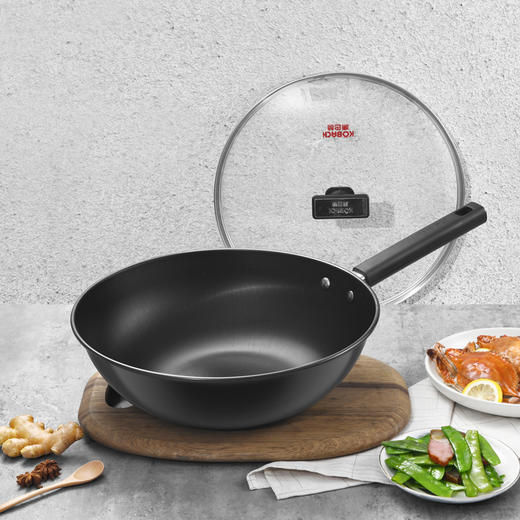康巴赫 坚玖精铁炒锅32cm KGJ-C32A 商品图0