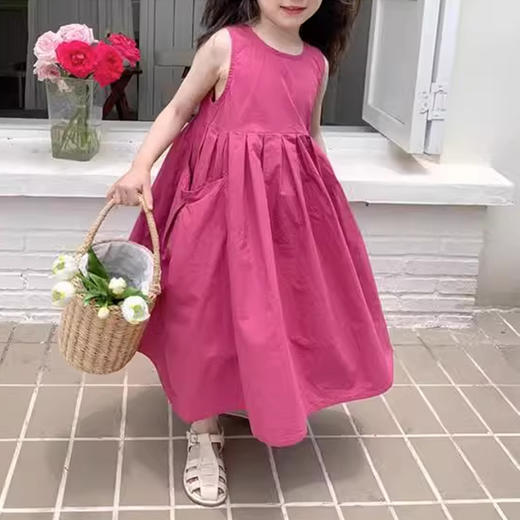 裁缝学苑QZ42 亲子装母女装无袖背心裙连衣裙纸样 女装裙子打板 商品图3