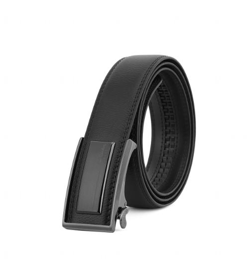 皮尔卡丹正品头层牛皮皮带男腰带男士个性自动扣高档牛皮裤带 商品图0