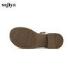 Safiya/索菲娅2025 夏新款休闲镂空复古平底罗马凉鞋 SF42115085/SFD2115085 商品缩略图5