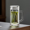 思宝双层厚底玻璃办公杯  高山流水 商品缩略图0