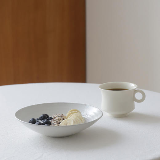 中国 阿宇 淄素款唐把杯 马克杯 咖啡杯 茶杯 云朵碟 干果碟 商品图0