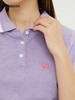 波顿夏季修身纯色保罗Polo衫女翻领短袖t恤高级感气质上衣LT270222 商品缩略图3