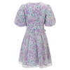 复古浪漫紫花茶歇V领显瘦连衣裙MS85DR069 商品缩略图3