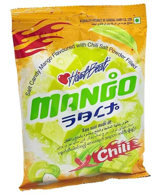 曼谷女孩 咸辣夹心糖果（芒果味）120g 商品图0