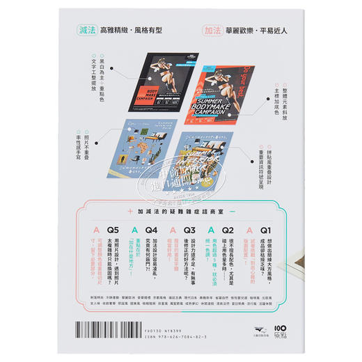 【中商原版】平面好設計的加減法 港台藝術原版 Power Design Inc. 原點出版 商品图1