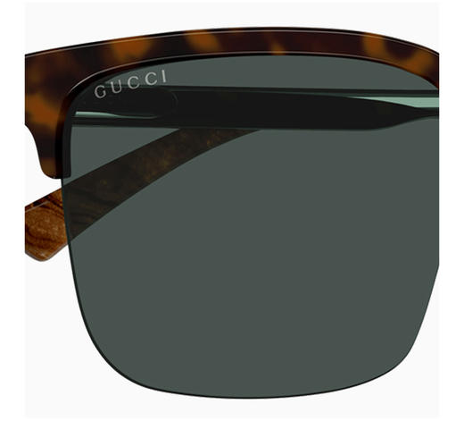 GUCCI 豹纹男士飞行员太阳镜 商品图4