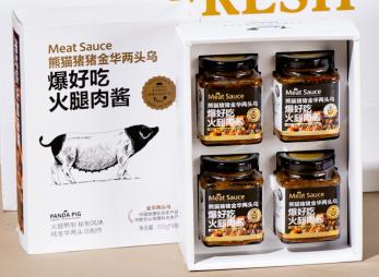 熊猫猪猪火腿肉酱100g*4 商品图0