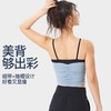 跃牌【周游世界系列】高级感撞色运动内 衣女一体杯细带瑜伽美背BR1534 商品缩略图1