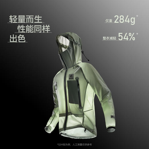 【MONT】Kailas凯乐石 户外运动 MONT LT冲锋衣 KG2311108/KG2331120/KG2411121【Z】 商品图2