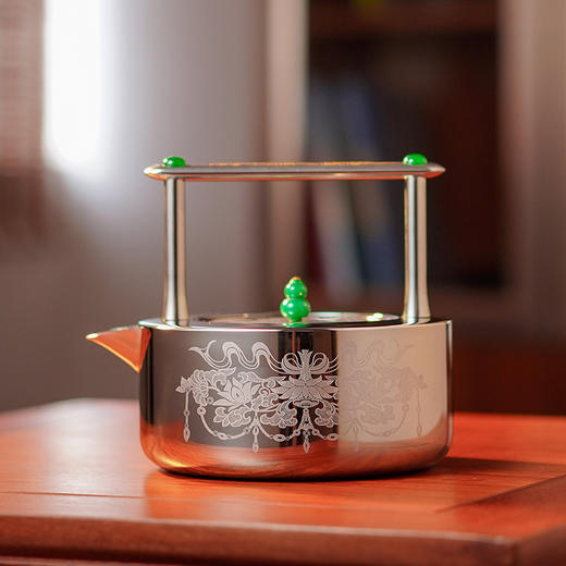 晋芳-不锈钢壶 敦煌·缠枝莲花 商品图0