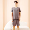 【慵懒惬意，自在生活，将舒适进行到底~】网红宽松女士 情侣睡衣 冰丝两件套 休闲家居服 夏季睡衣 情侣装-QQ 商品缩略图13