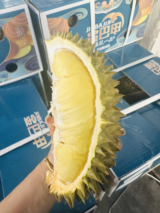 【树上熟榴莲】泰国空运 树熟 高品质金枕榴莲，不抹药催熟，自然成熟，最原味的树熟味道，香味更足！ 商品图3