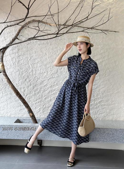 74L20175#小立领连衣裙 商品图2