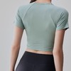 跃牌【周游世界系列】普拉提运动短袖TP0417 商品缩略图2