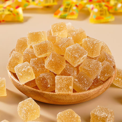 【一口一个解馋爆浆陈皮山楂薏仁软糖】陈皮山楂薏仁软糖酸爽解腻大餐自由吃，甄选天然食材细心工艺科学配比，清新果香Q软糯细腻结婚喜糖散装糖果休闲零食QQ 商品图3