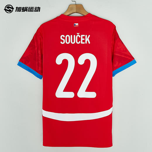 【连球员印号】SFS正品 PUMA彪马2024欧洲杯捷克主场球迷版球衣774122-01 商品图1
