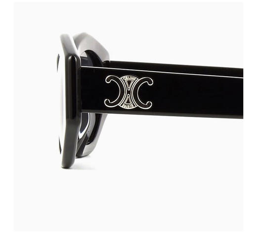 CELINE 黑色女士圆形太阳镜 商品图4