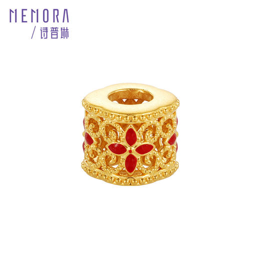 黄金转运珠女足金顺心如意金珠手链编绳串珠母亲节MEMORA诗普琳HPE21101（线上专供） 商品图4