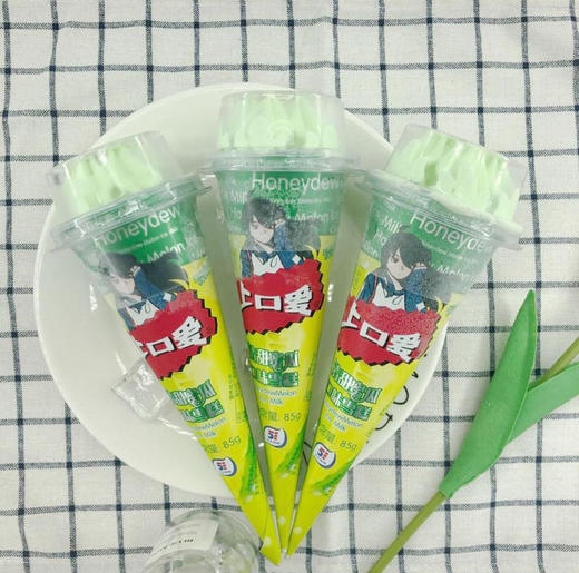 五丰-清甜蜜瓜甜筒85g/支 商品图0