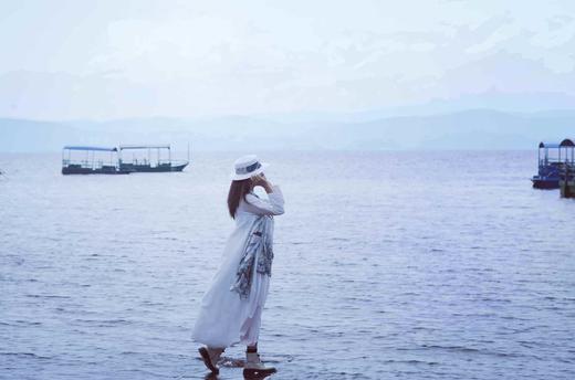 优品堂【红尘画卷】100%桑蚕丝长巾 商品图1