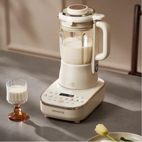 九阳（Joyoung）（13180）破壁机轻音变频 家用榨汁机豆浆机1.2L精致小容量 口感可调 多重降噪 触控彩屏 破壁机 B6 商品图0